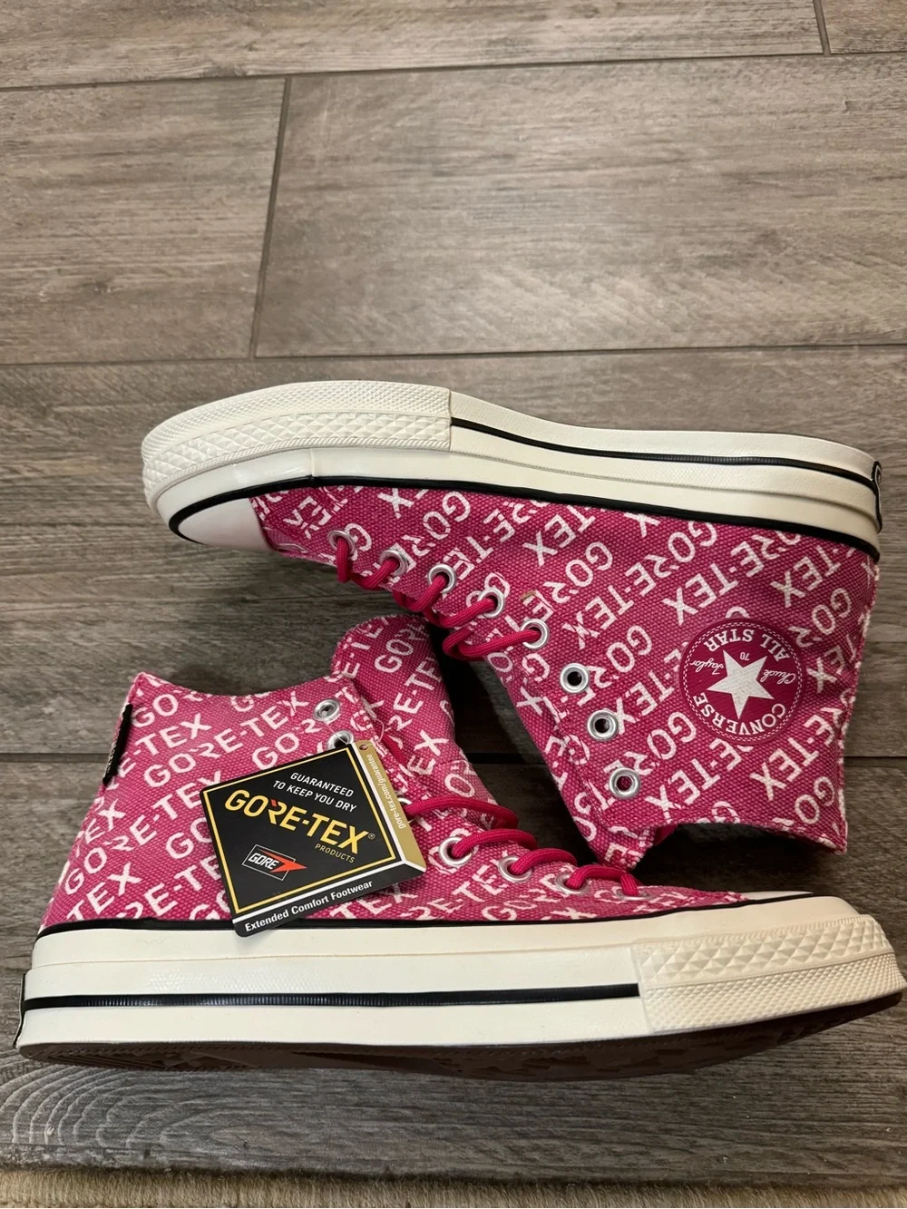 Converse Pink GORE-TEX High Top Sneaker - Picture 2 of 6